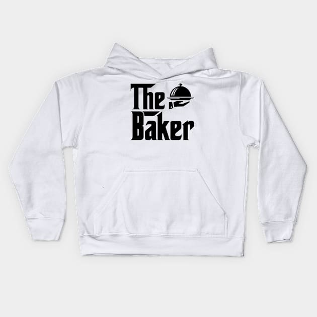 The baker job gifts for father mother Kids Hoodie by SerenityByAlex